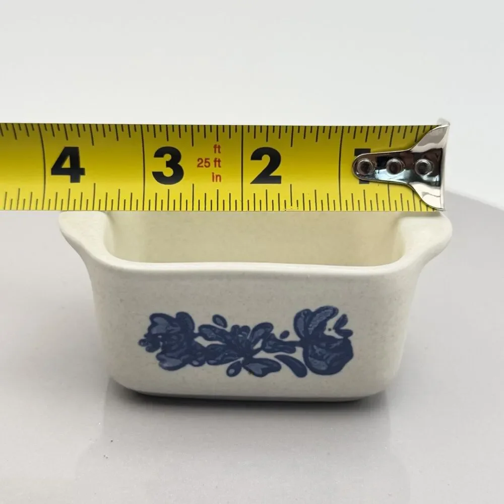 Pfaltzgraff Yorktowne Sugar Packet Sweetener Holder USA Stoneware Vintage